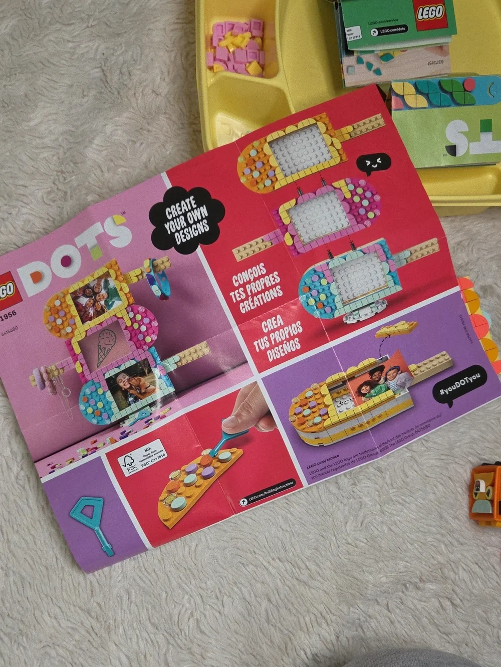 Lego Dots Popsicle Photo Frame Set 41956